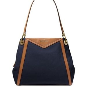 Michael Kors Raven Pocket Shoulder Tote